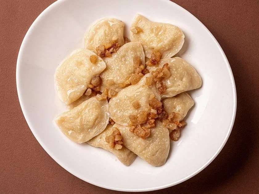 Varenyky with potatoes