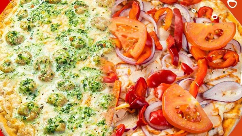 Half pizza 42 cm