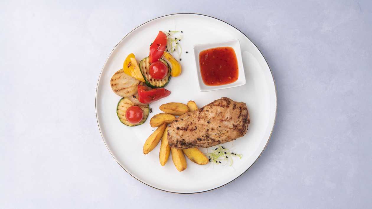 Baked chicken breast