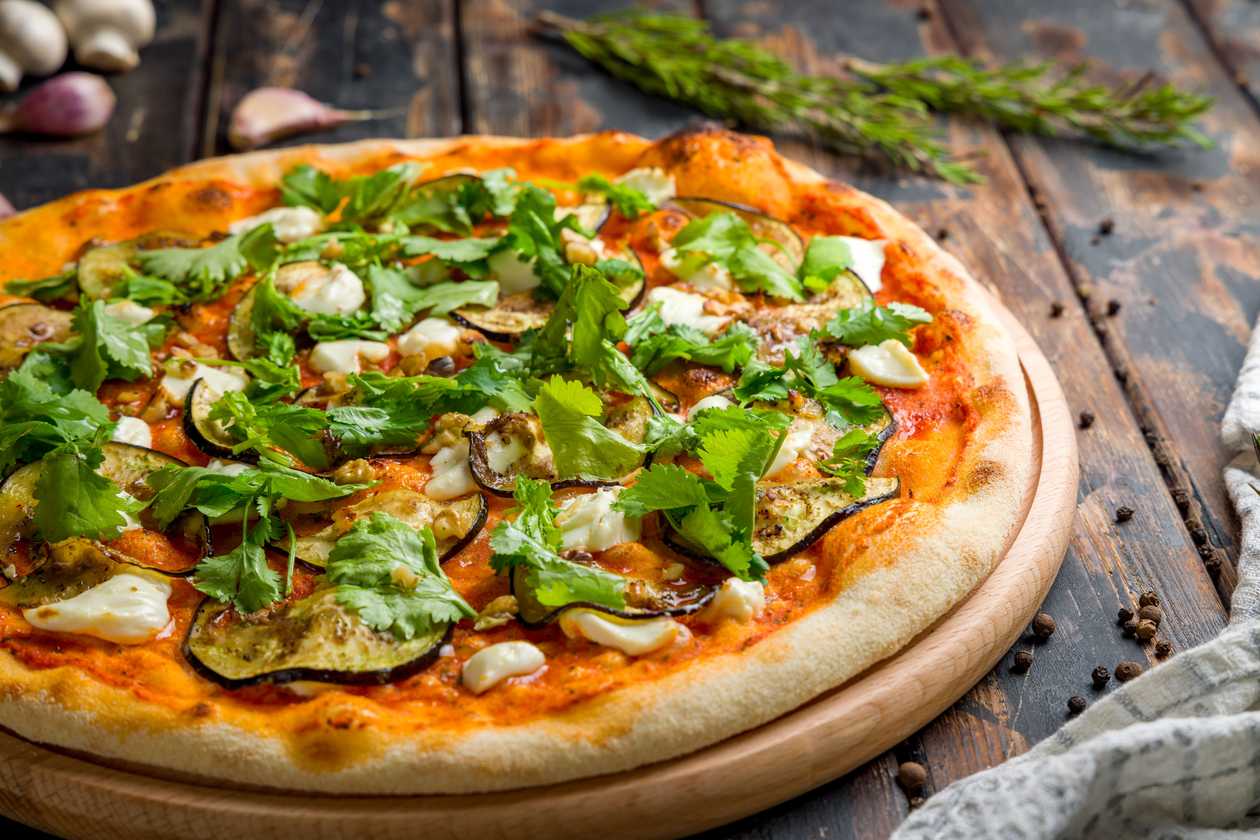 Pizza melanzana