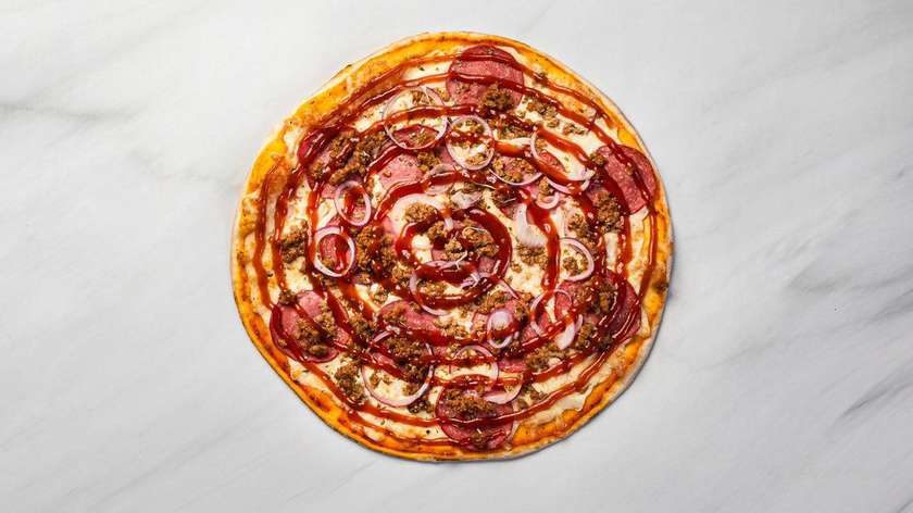 BBQ pizza 42 cm