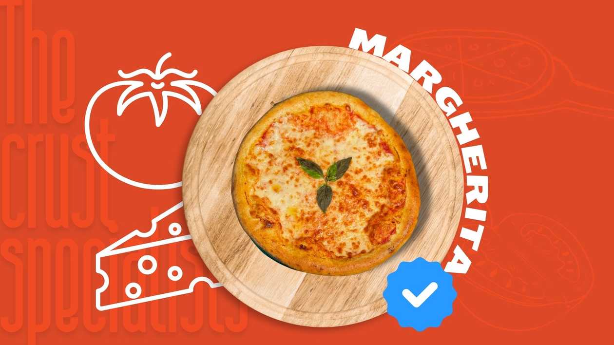 Small Brooklyn Cheesy Crust Margherita 🍅🧀