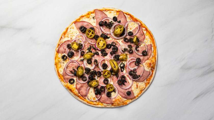 Pizza with beef 42 cm