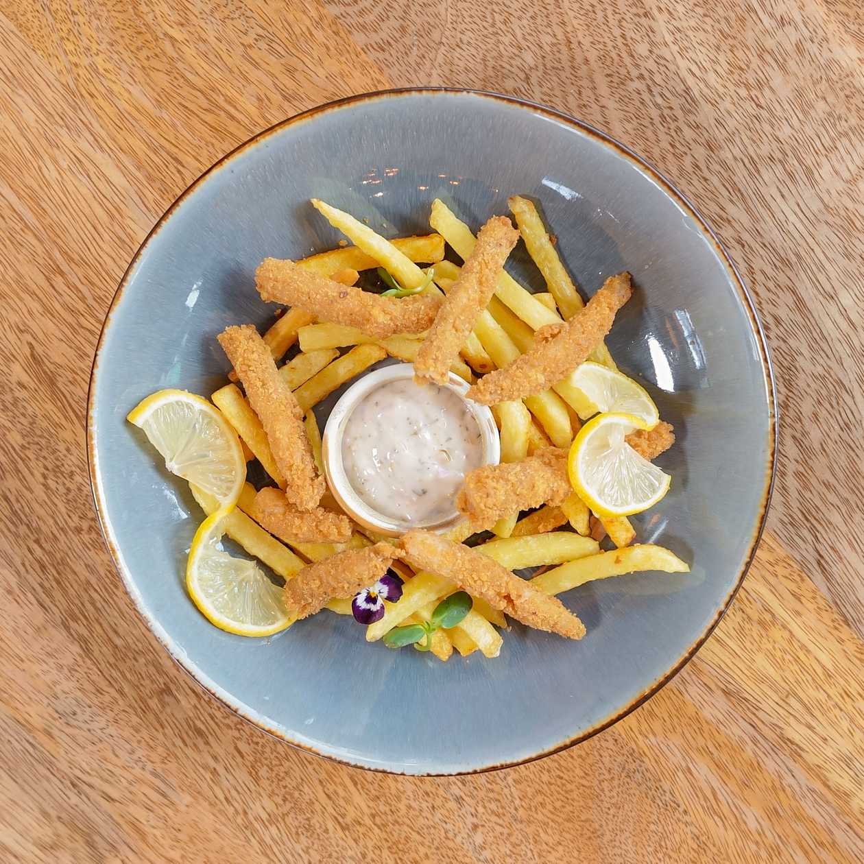 Fish Fingers with Chips