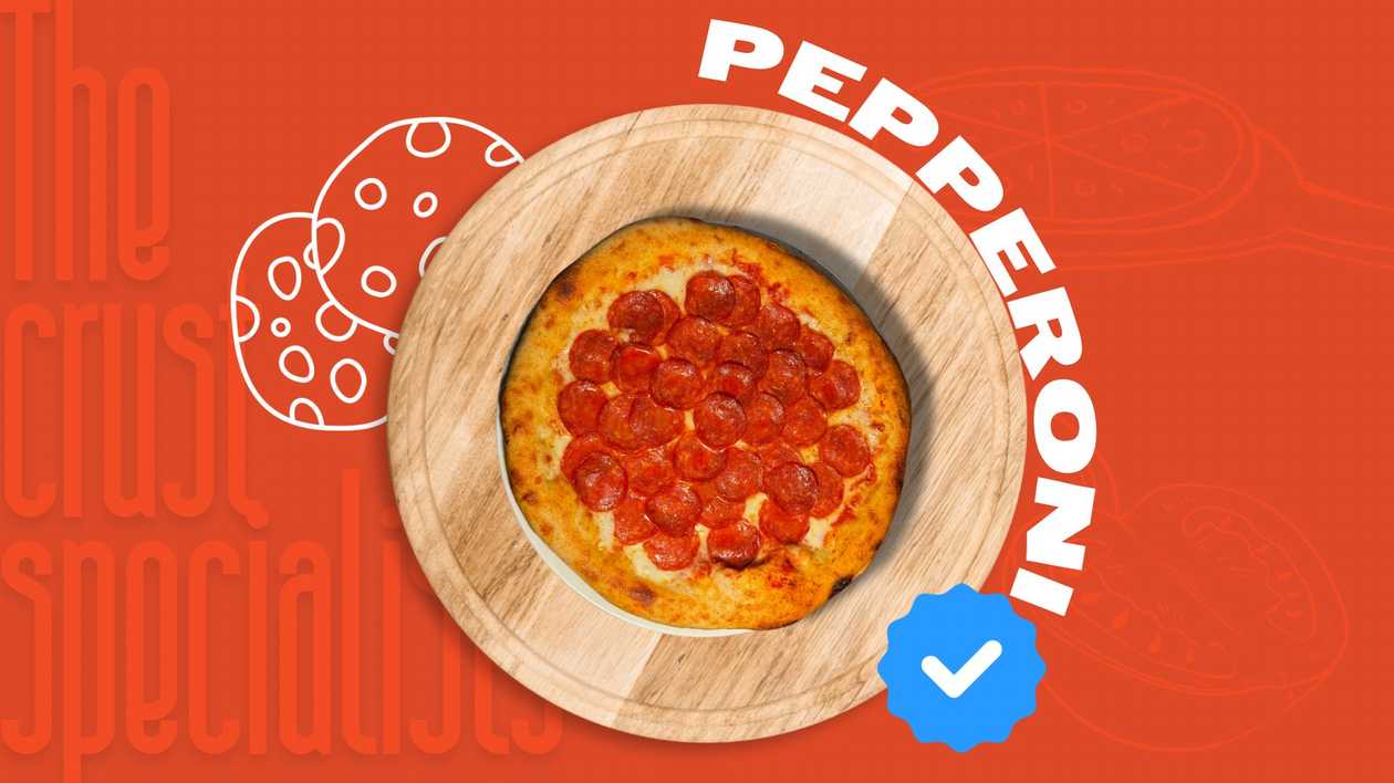 Small OG Triple Pepperoni Cheesy Crust Pizza 🍕