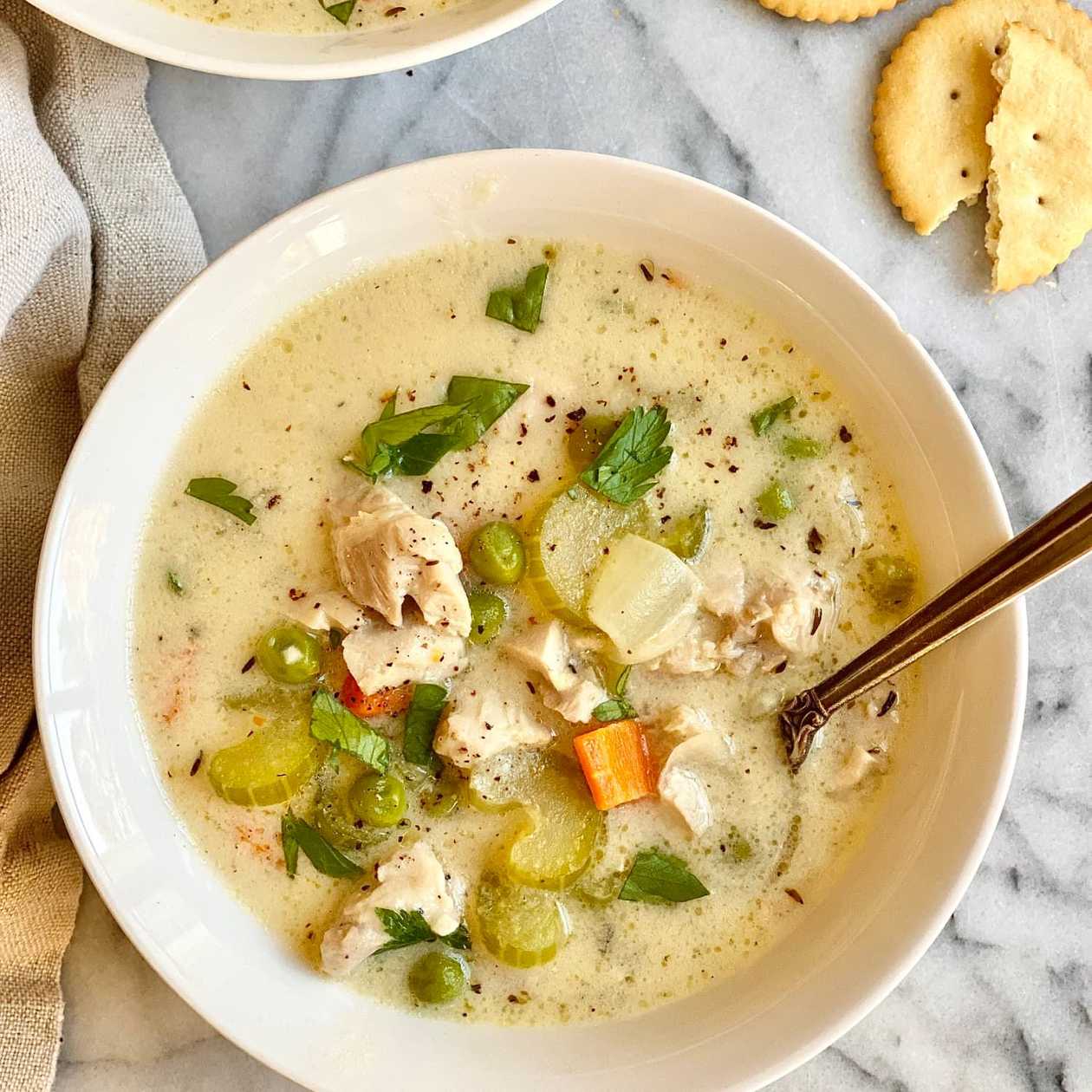 Chicken Soup with Chapati