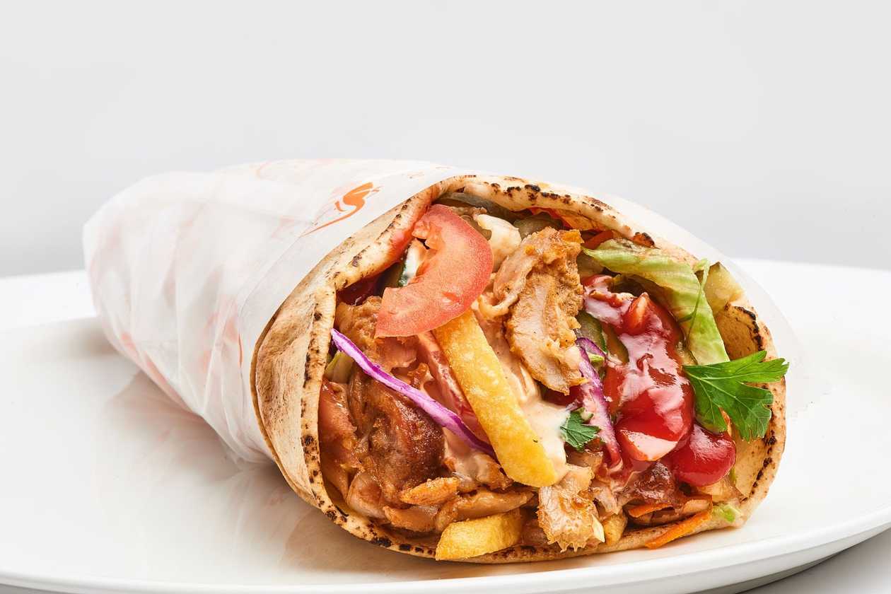 Combo Shawarma with cheese