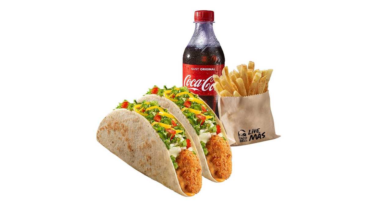 Meniu Crispy Chicken Taco Supreme (preț fără băutură)