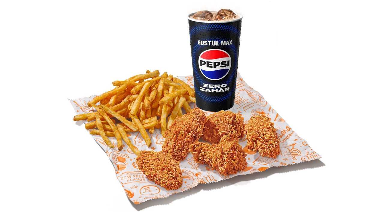 5 pc. Classic Wings Large Meal