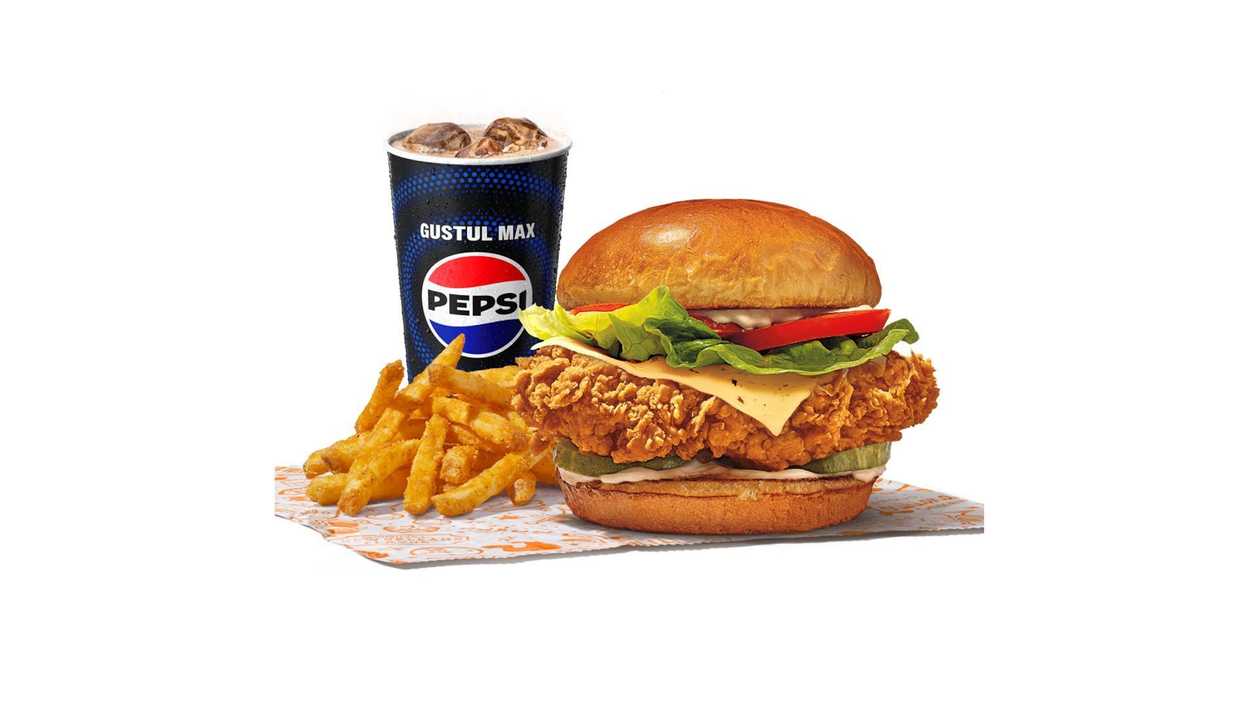 Chicken Sandwich Deluxe Meal