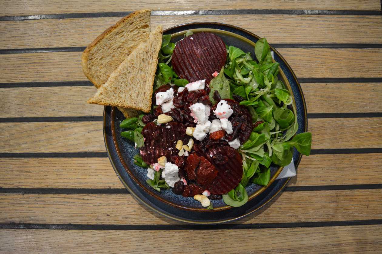 Salad with Goat Cheese