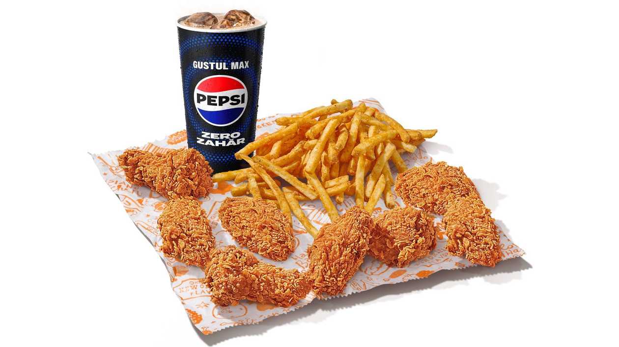 8 pc. Classic Wings Large Meal