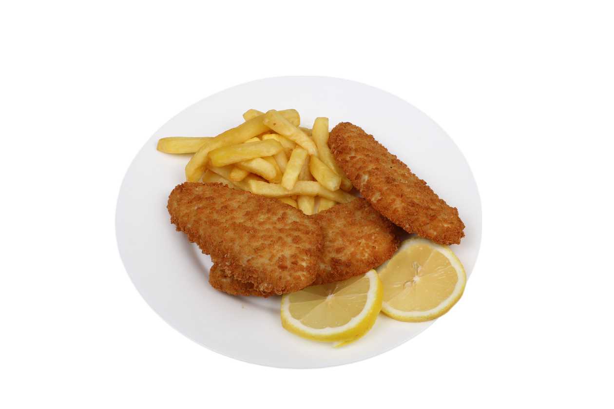 Kid's Fish Finger And Chips