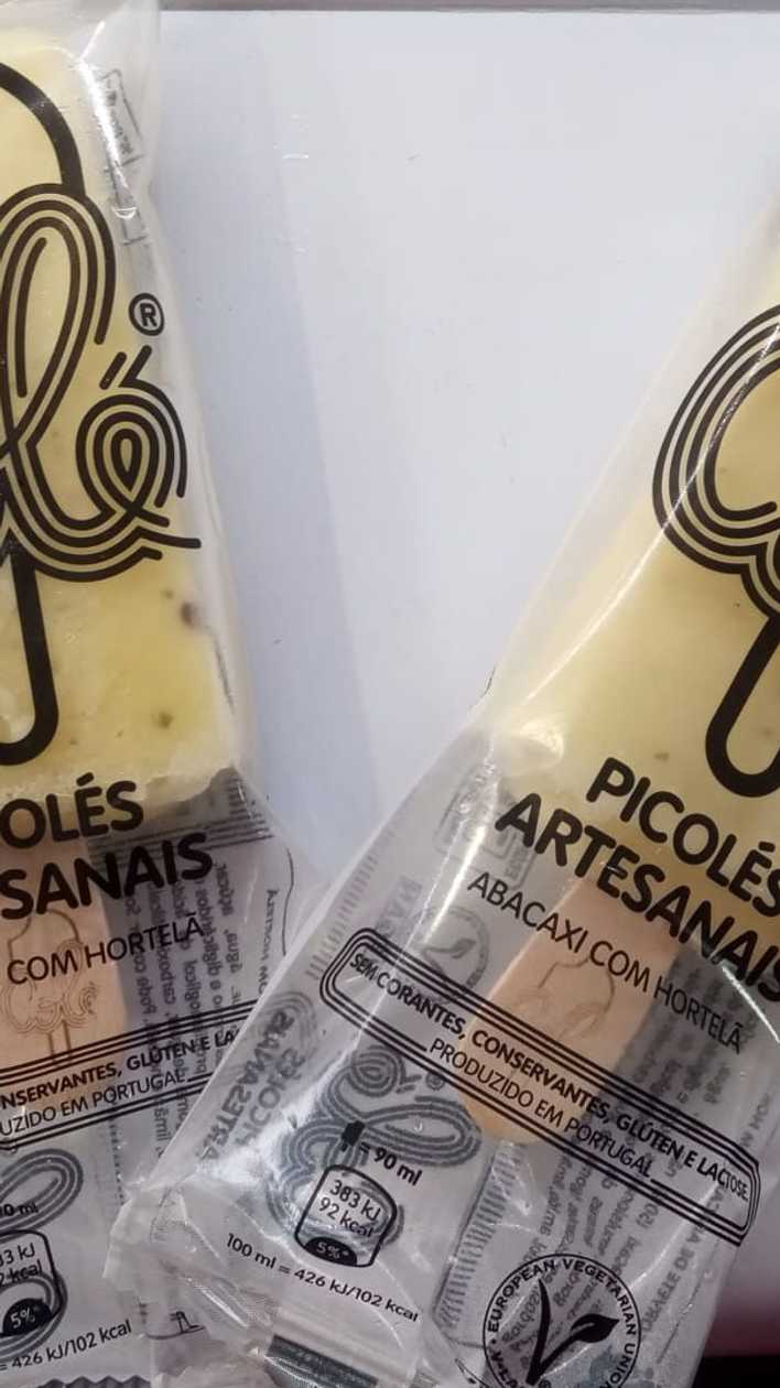 Artisanal Popsicle - Pineapple with Mint 🍍