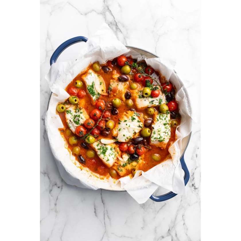 Fish Fillet Mediterranean Style