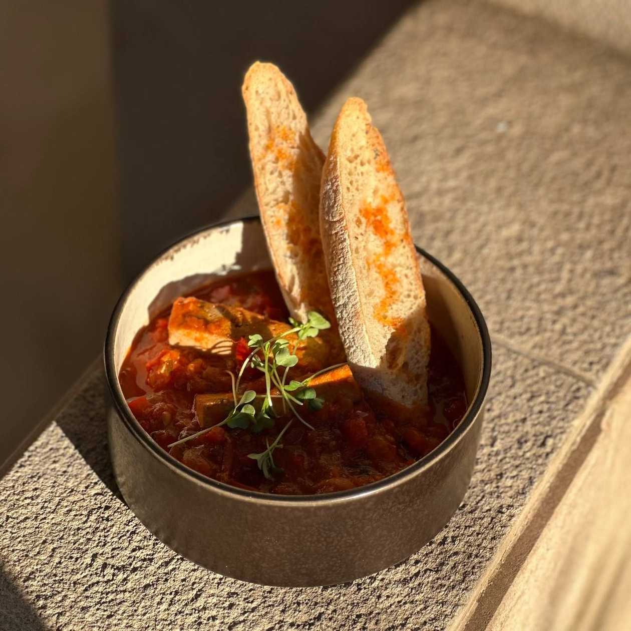 Shakshuka with tofu VEGAN