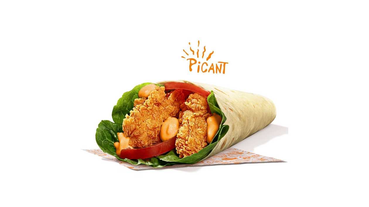 Spicy Chicken Wrap
