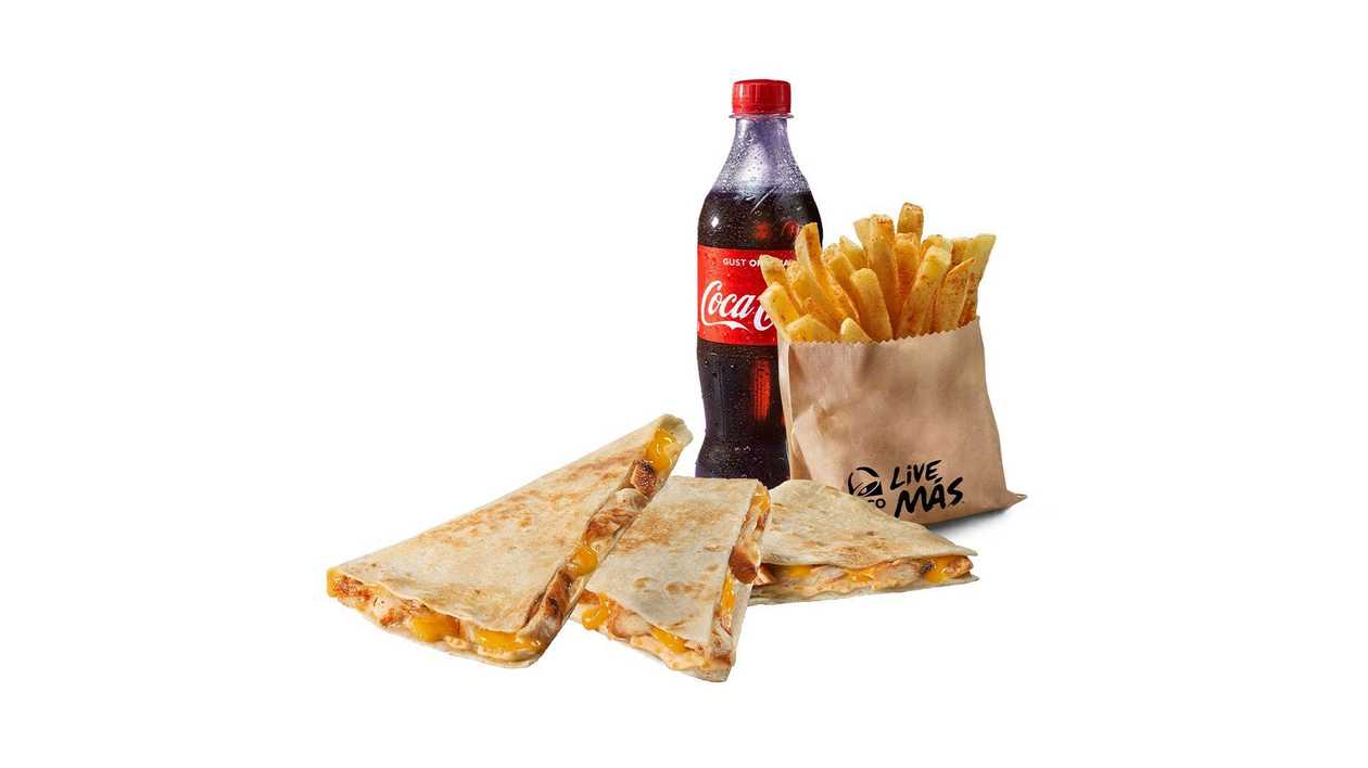 Meniu Quesadilla Creamy Jalapeño (produs picant) (preț fără băutură)