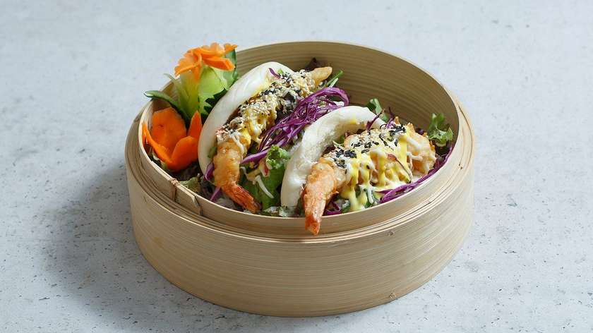 Prawn Bao Buns