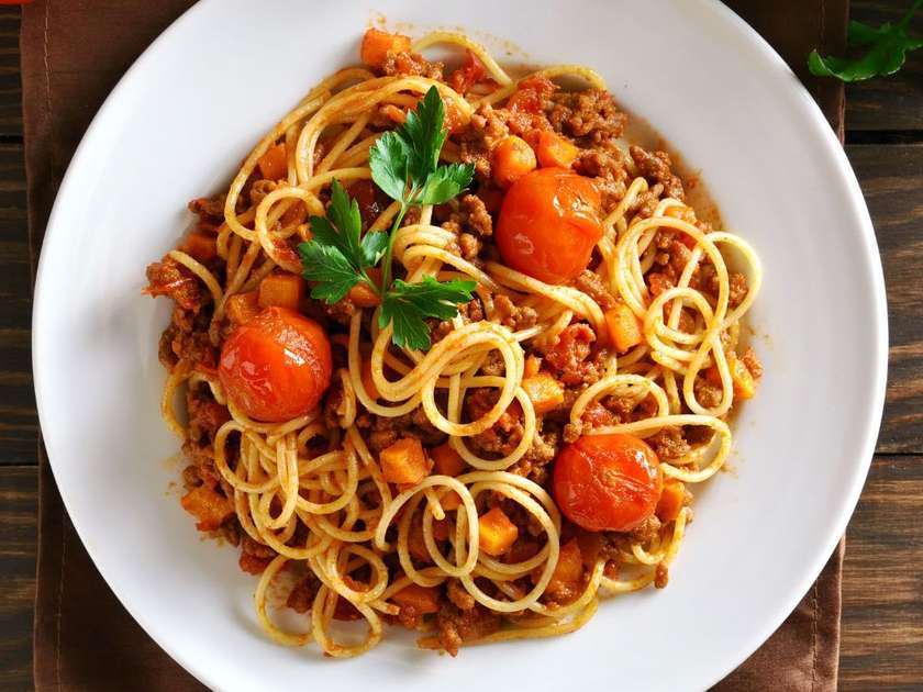 Spaghetti Bolognese (Beef Option)