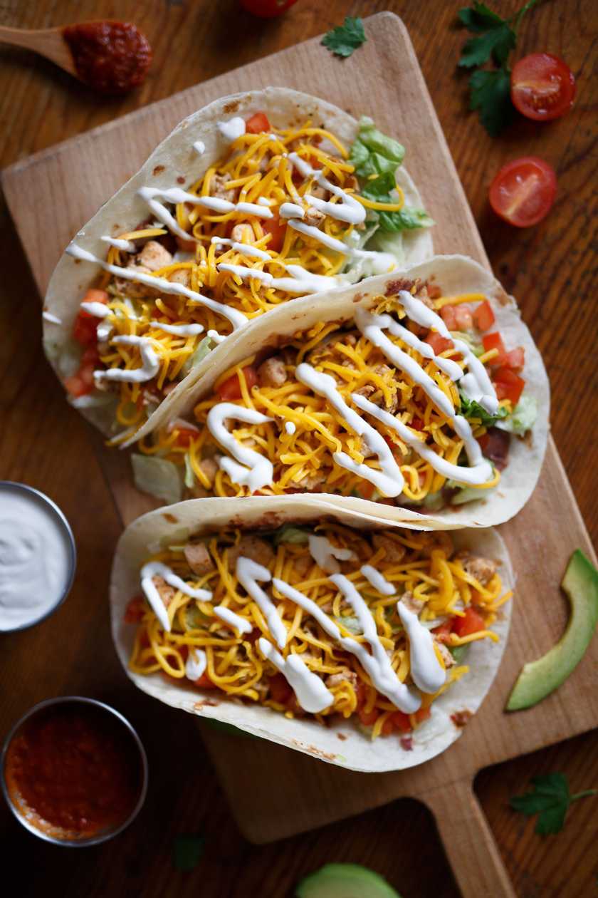 Chicken Fajita Taco