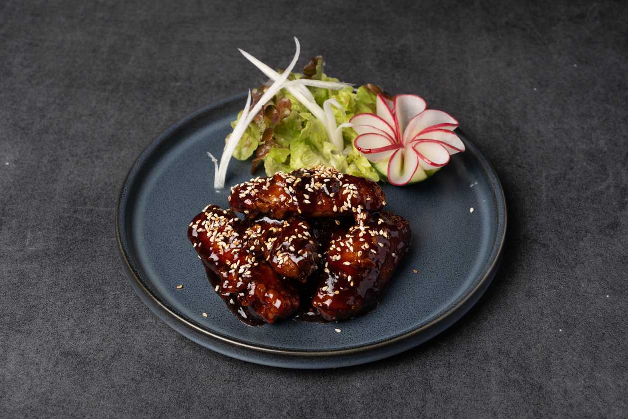 Fried Chicken Wings Korean Style