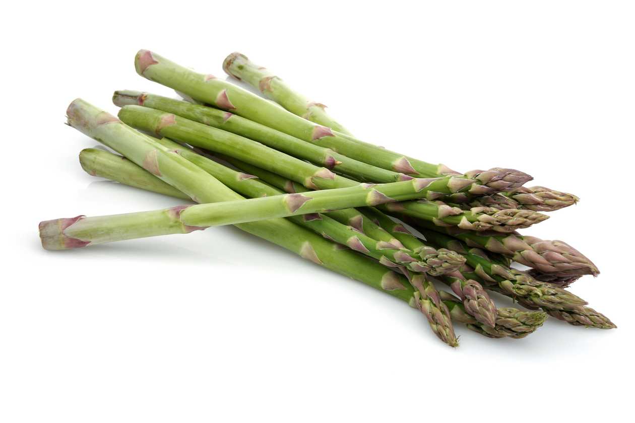 Grilled asparagus