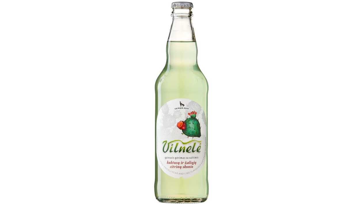 Vilnelė with cactus and lime flavor