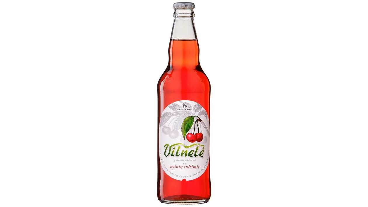 Vilnelė with cherry juice