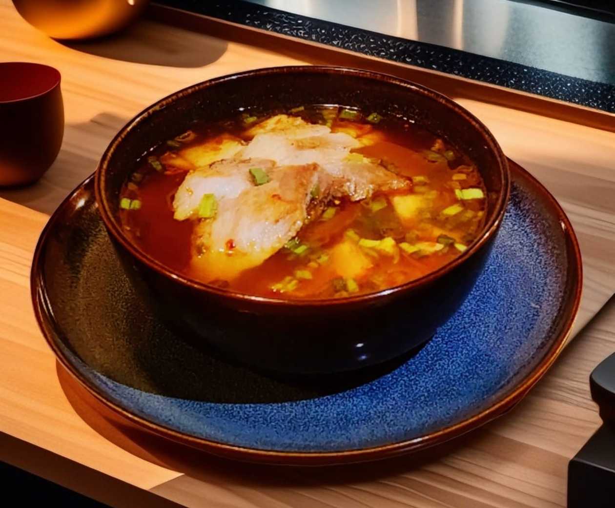 Kimchi soup