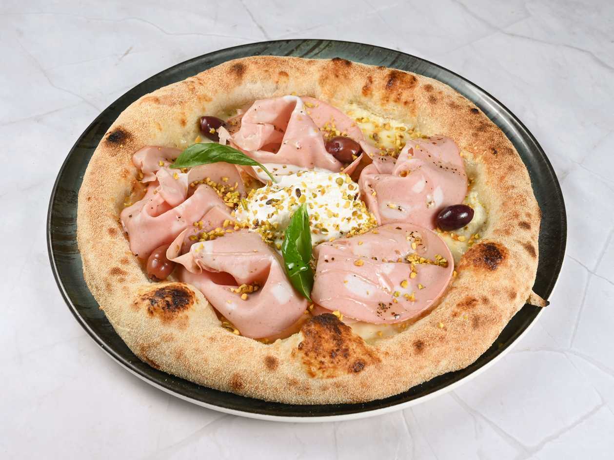 Mortadela e Pistachio