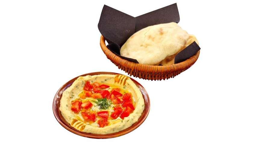 MEZZA Hummus Traditional i pita