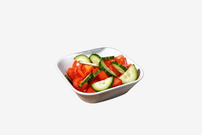 Salată Mică de Roșii cu Castraveți