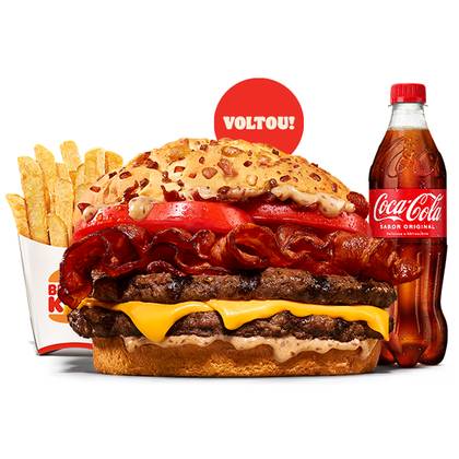Menu Brutal Bacon (2 Carnes)