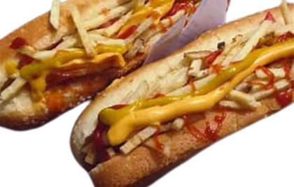 Hot Dog on a Plate
