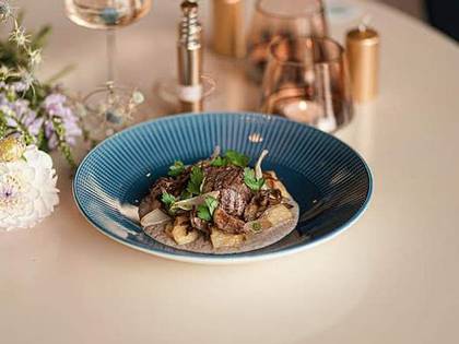 Beef Fillet with Mushroom Cream