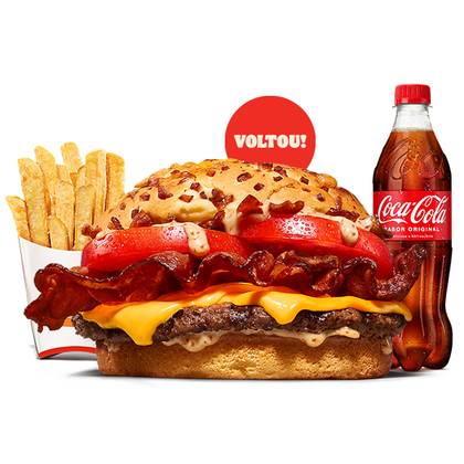 Menu Brutal Bacon (1 Carne)
