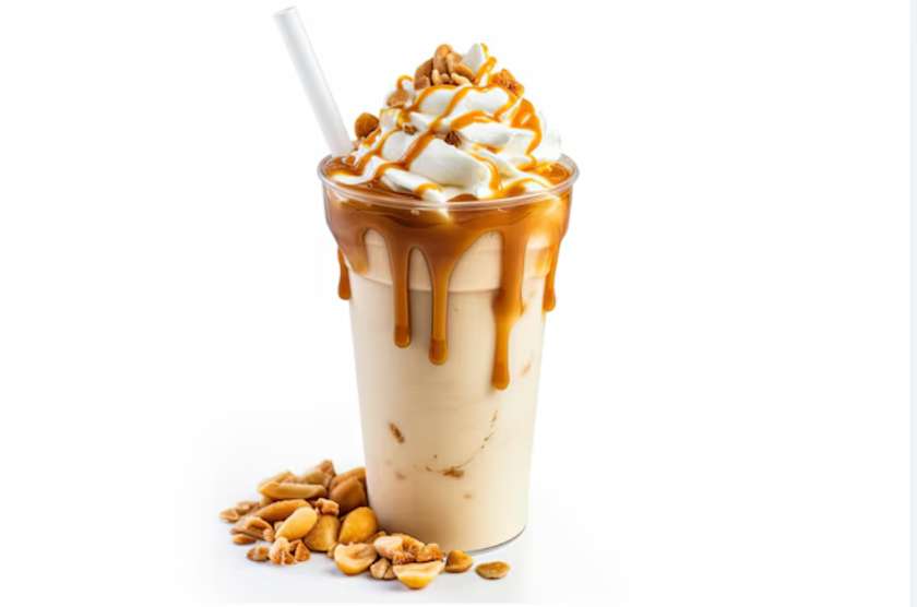Peanut Butter Almond Frappe