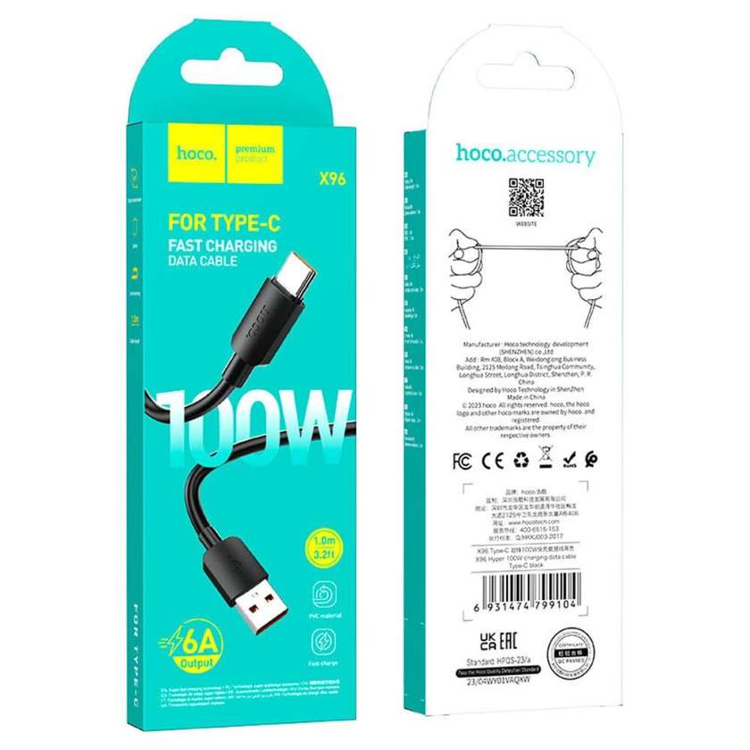 Hoco x96 USB to type-c 100w.