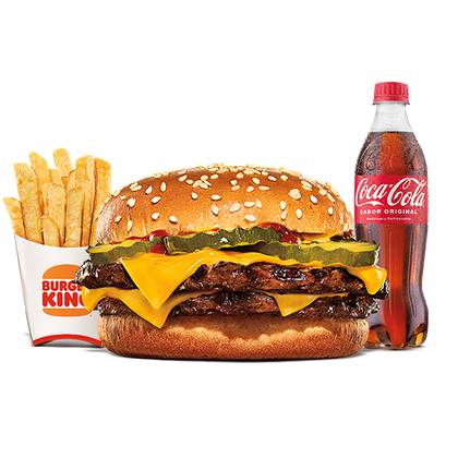 Menu Double Cheese Bacon XXL®