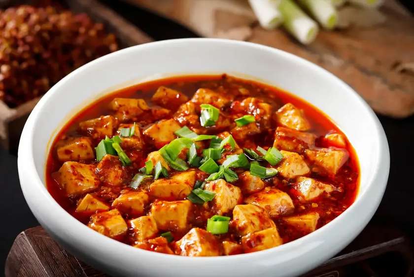 34. Mapor tofu 麻婆豆腐 🌶