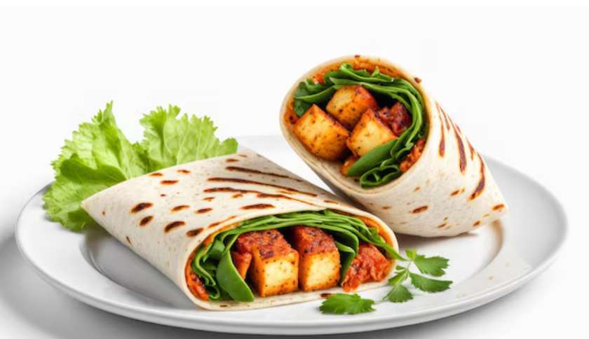 Paneer Shawarma Wrap