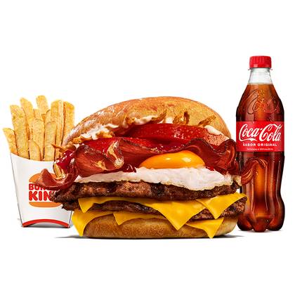 Menu Double The King Ovo
