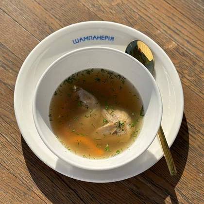 Quail Consommé