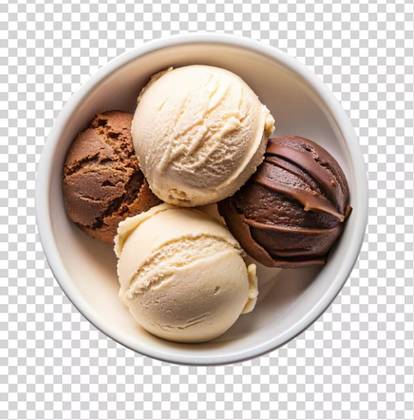 Mocha Vanilla Ice Cream