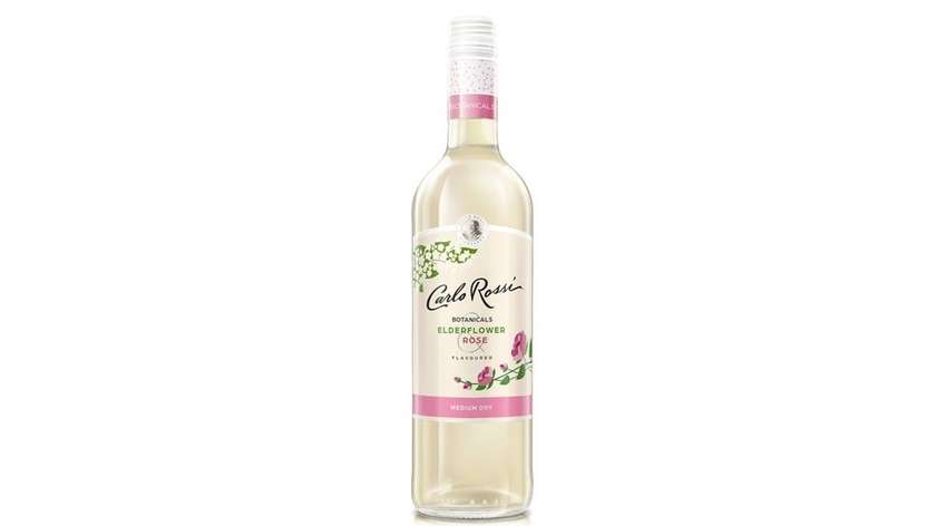Carlo Rossi Botanicals Elderflower  Rose Półwytrawane  0,75L