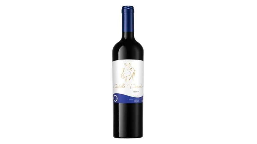 Caballo Dorado Merlot czerwone/półwytrawne 0,75L