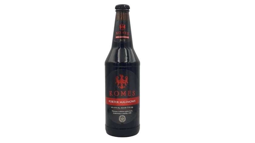 Komes Porter Malinowy 0,5L b/zw.