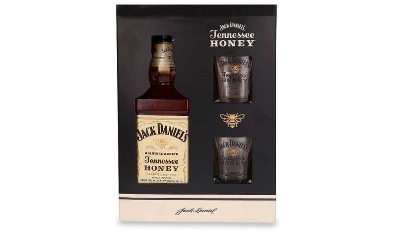 Jack Daniels Honey 0,7L + szklanki