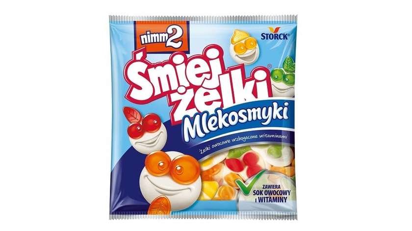 Śmiej Żelki Mlekosmyki  90G